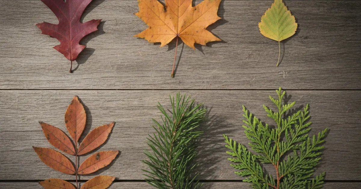 Tree Identification by Leaf Shape: A Visual Field Guide