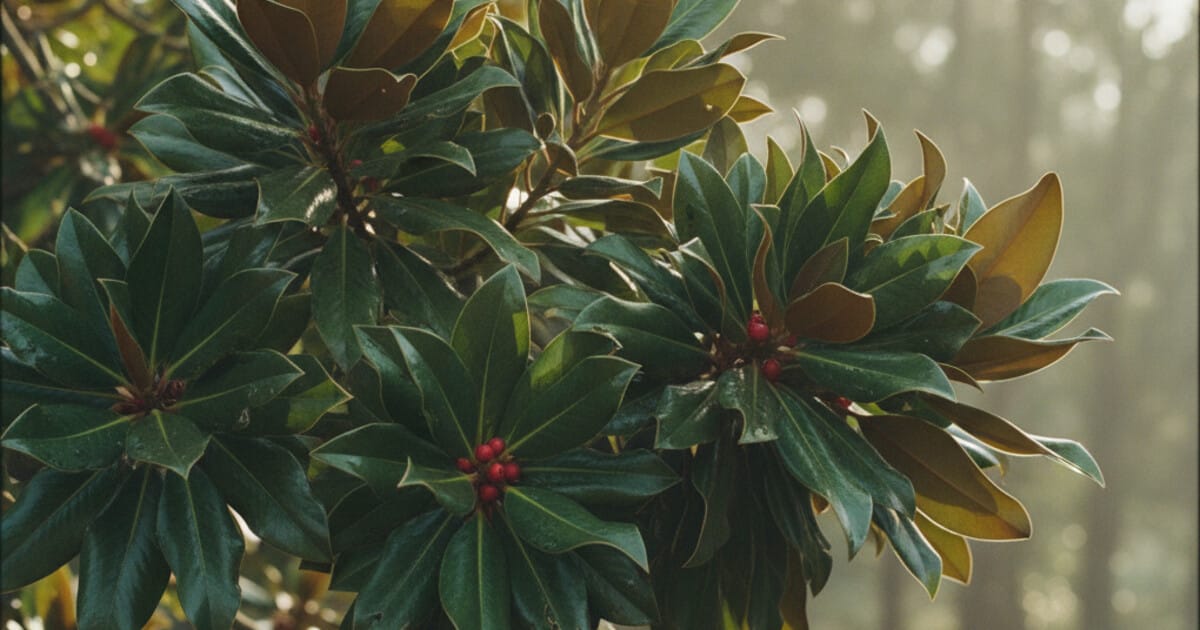 Trees With Glossy Leaves: 8 Species Identified