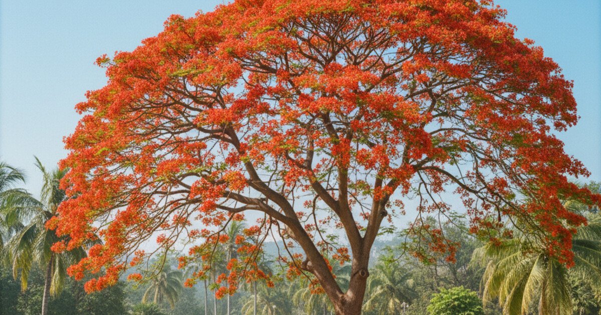 Trees With Orange Flowers: 9 Species Identified